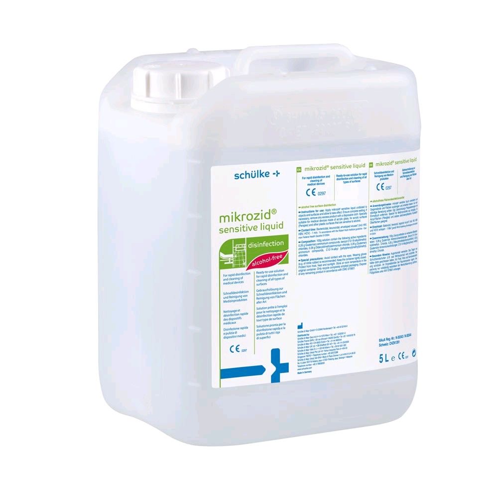 Schülke mikrozid® sensitive liquid surface disinfection alcoholfree 5L