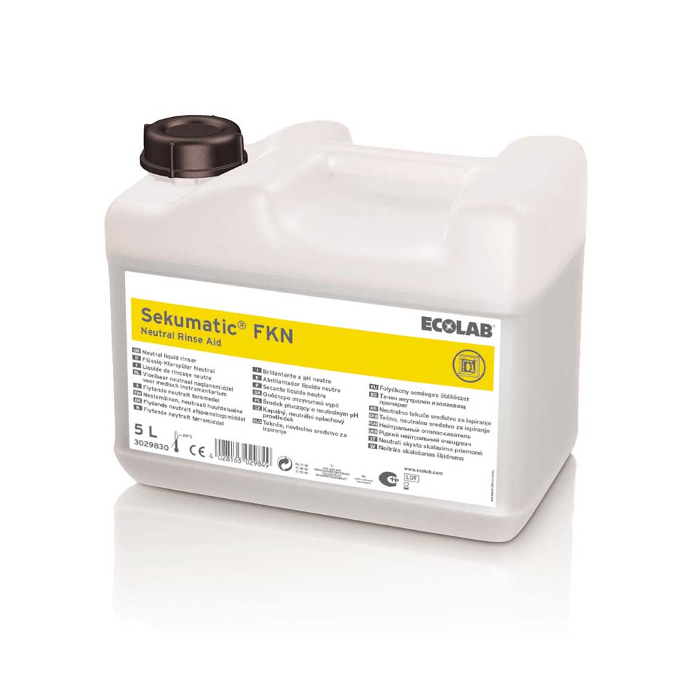 Ecolab Rinse Aid Sekumatic FKN, pH neutral, 5 L