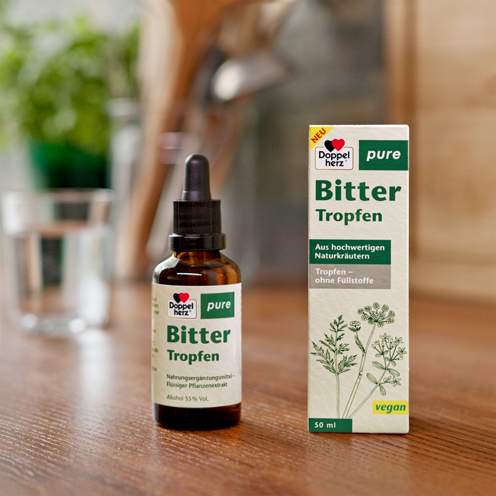 Doppelherz pure Bitter Drops, 50ml