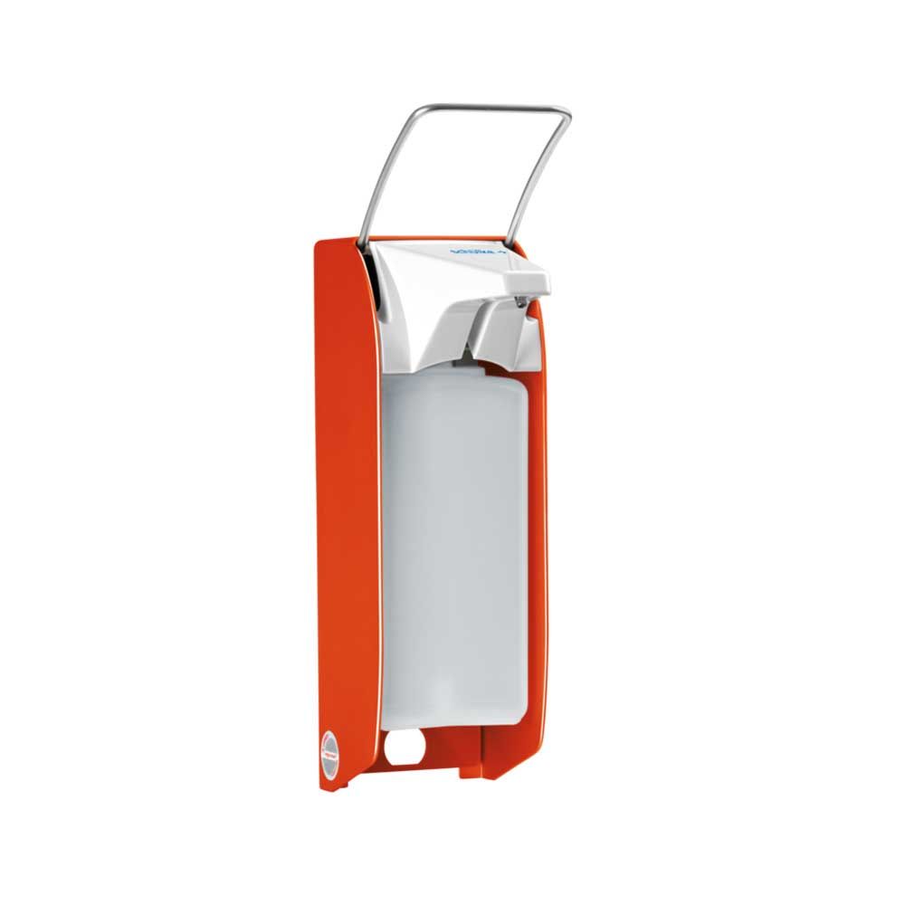 Schülke Disinfectant Dispenser KHK, Short Arm Lever, red, 500 ml