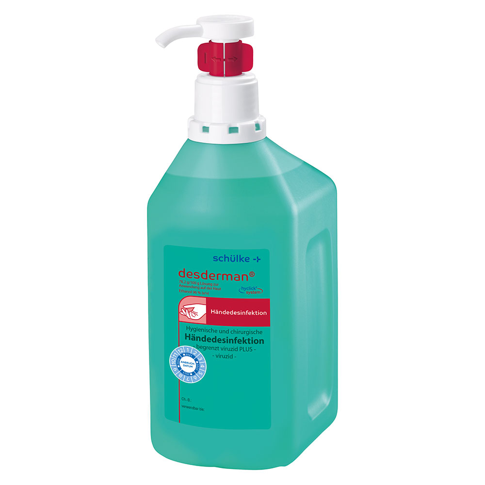 Schülke desderman® hyclick hand disinfectant, 1 l