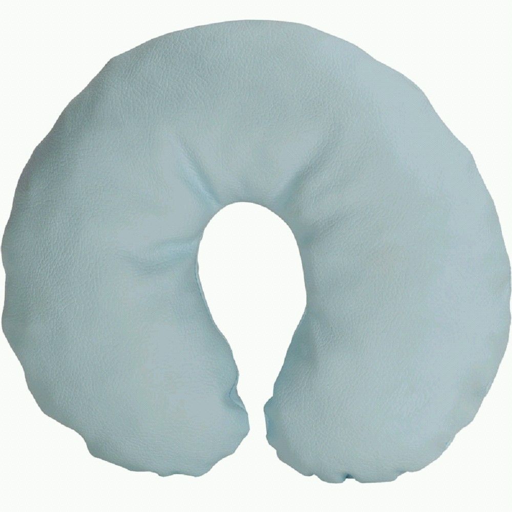 Pader U-pillow, neck- and face- pilow, foam flakes, linen