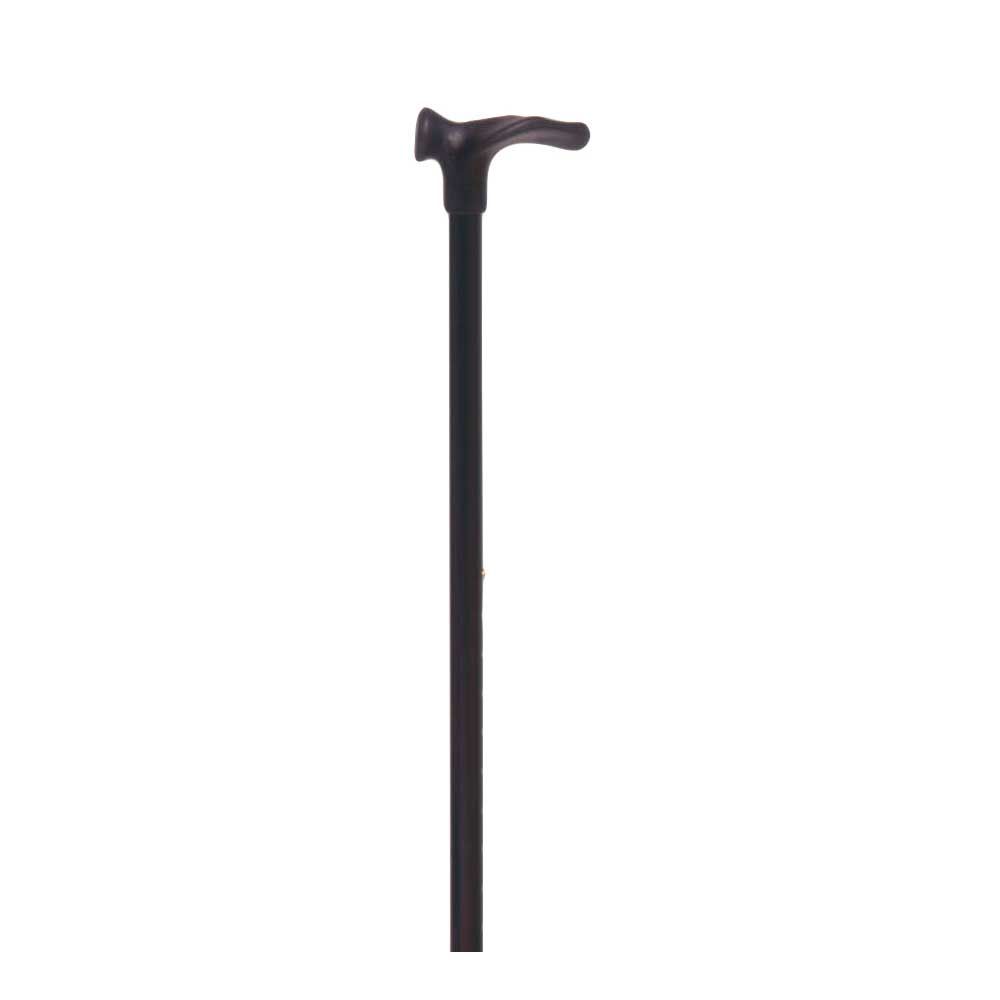 Behrend walking stick, anatomical handle, right, black