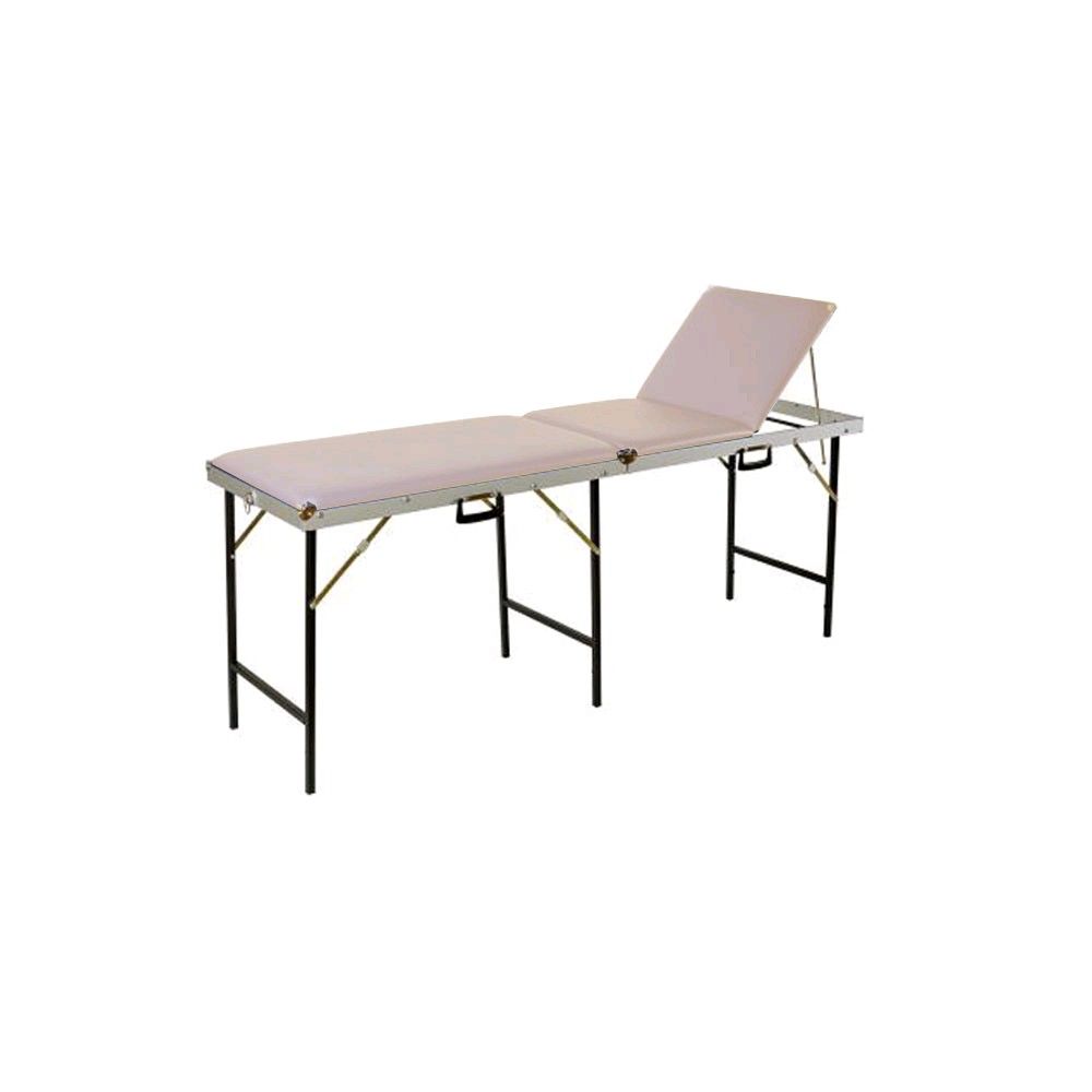 Mobile treatment couch, Portable Massage Table 3-piece, 70 cm, beige