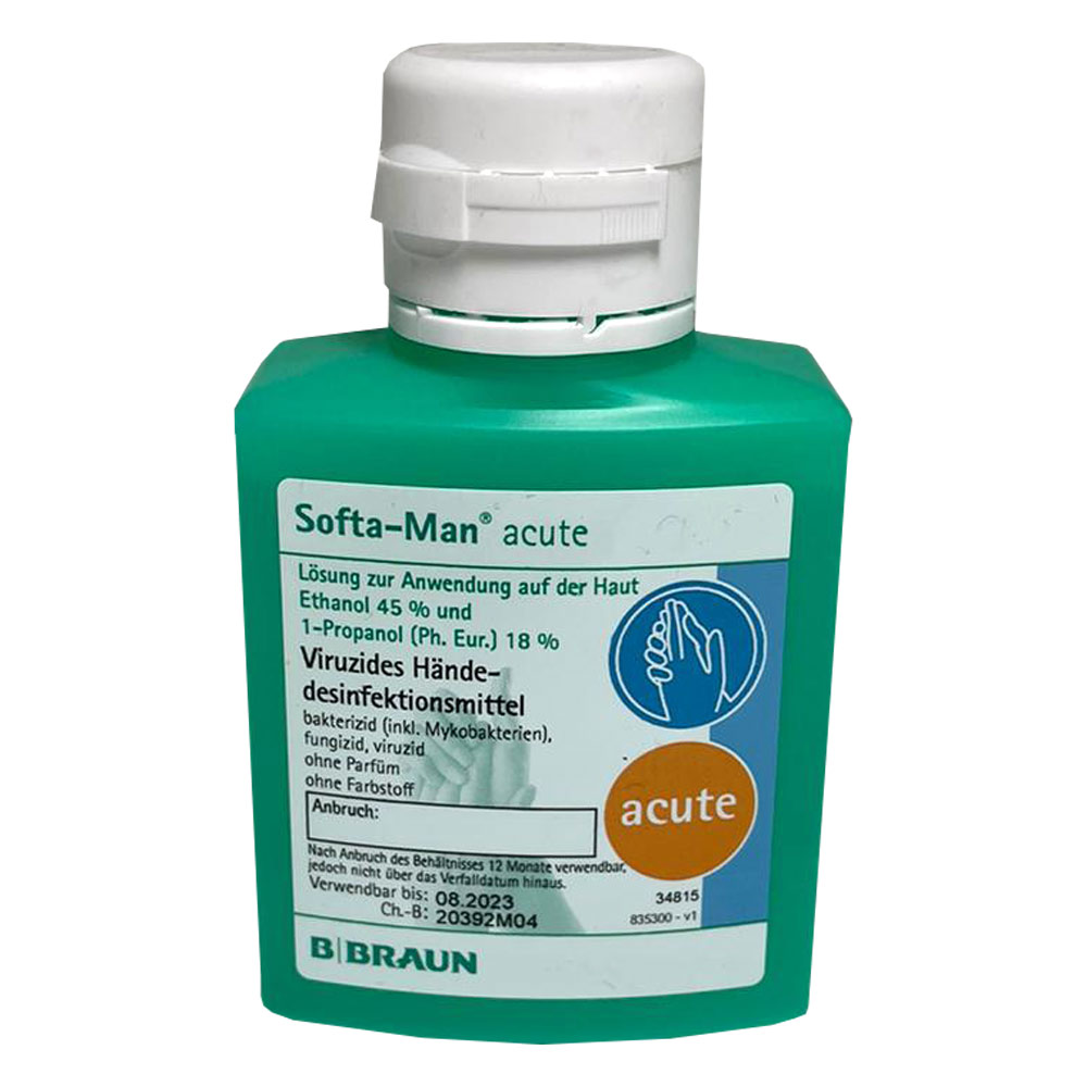 B.Braun hand disinfectant Softa-Man® acute, virucidal, 100ml