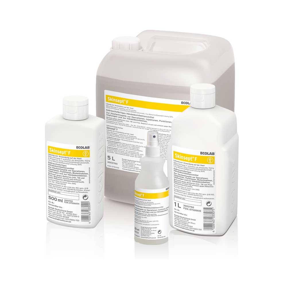 Ecolab Skin Antiseptic Skinsept F, Sizes