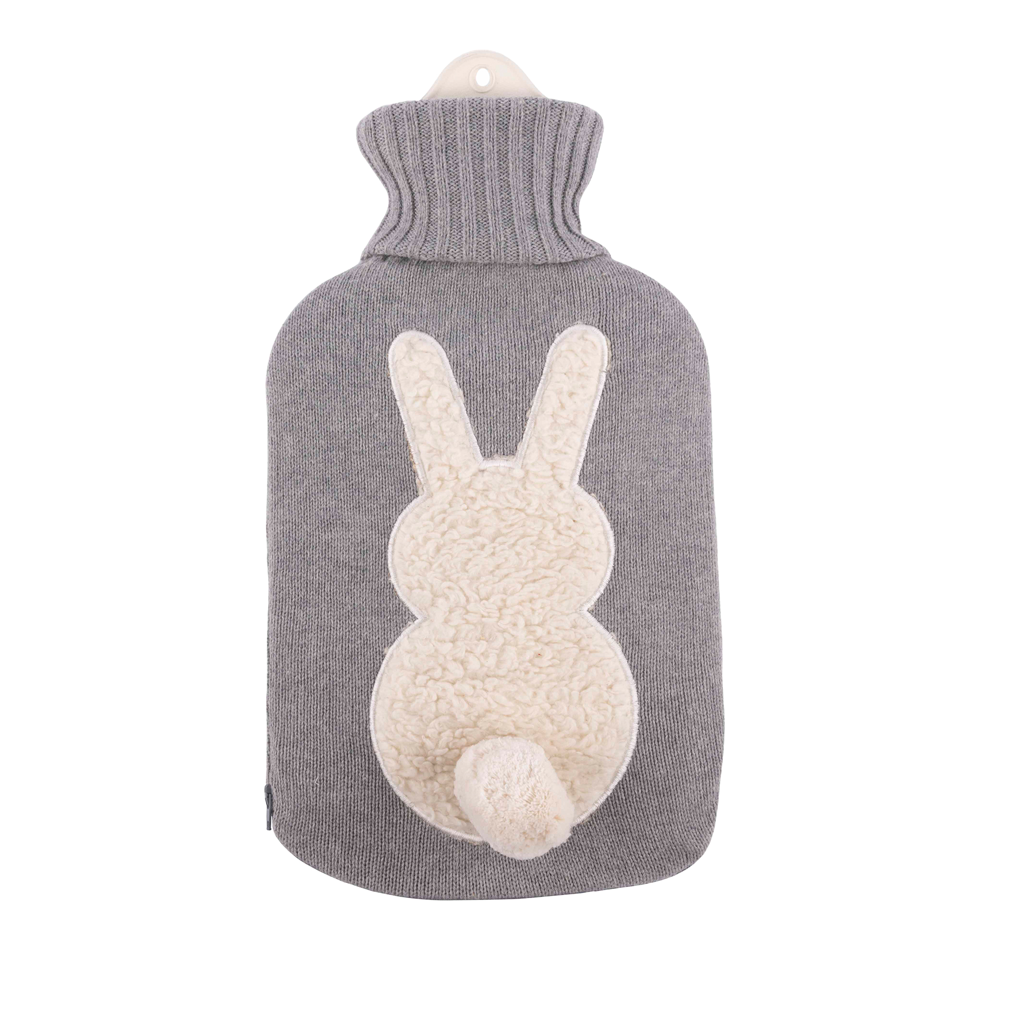 Sänger 2.0 Liter Hot Water Bottle with Cotton Knit Cover "Bommel"