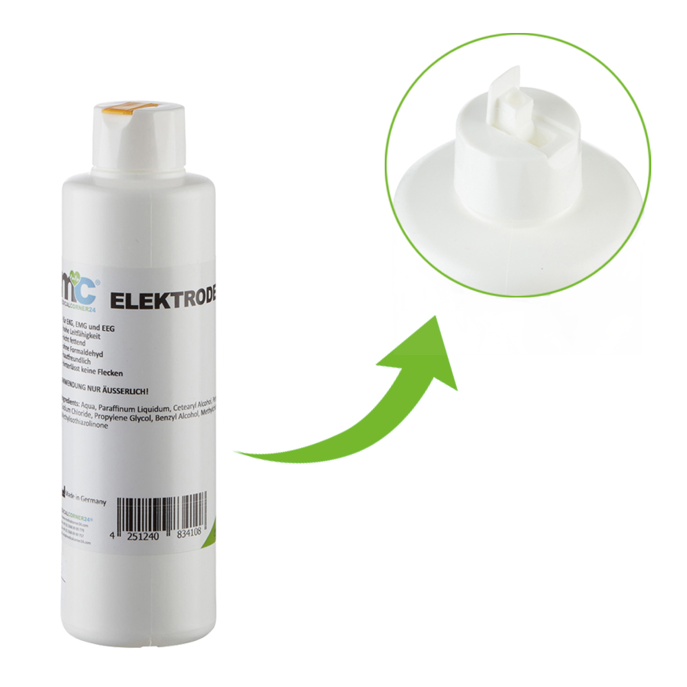 Electrode Cream for ECG, EMG and EEG, 250 ml