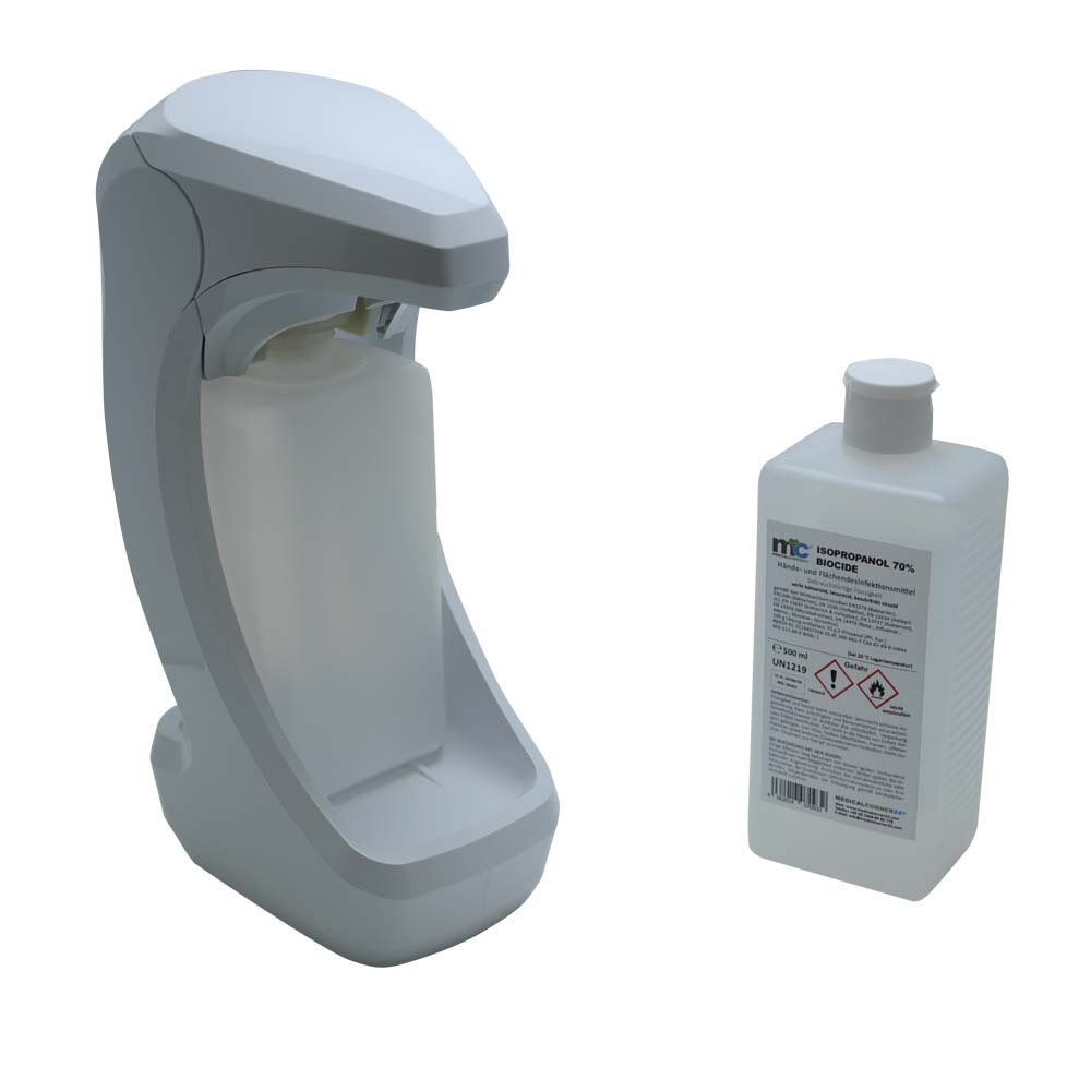 MC24 disinfectant dispenser touchless with hand desinfection