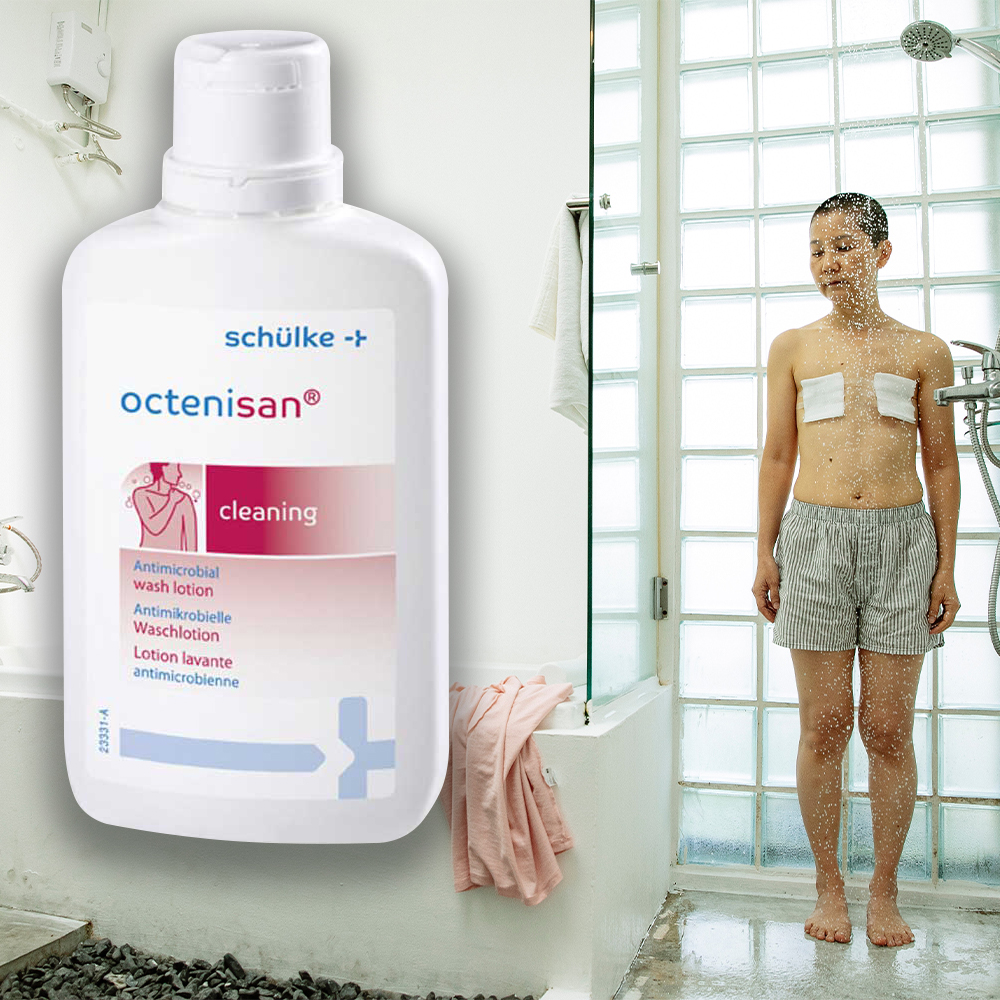 Schülke octenisan® wash lotion, mild, pH-neutral, skin / hair, 150ml