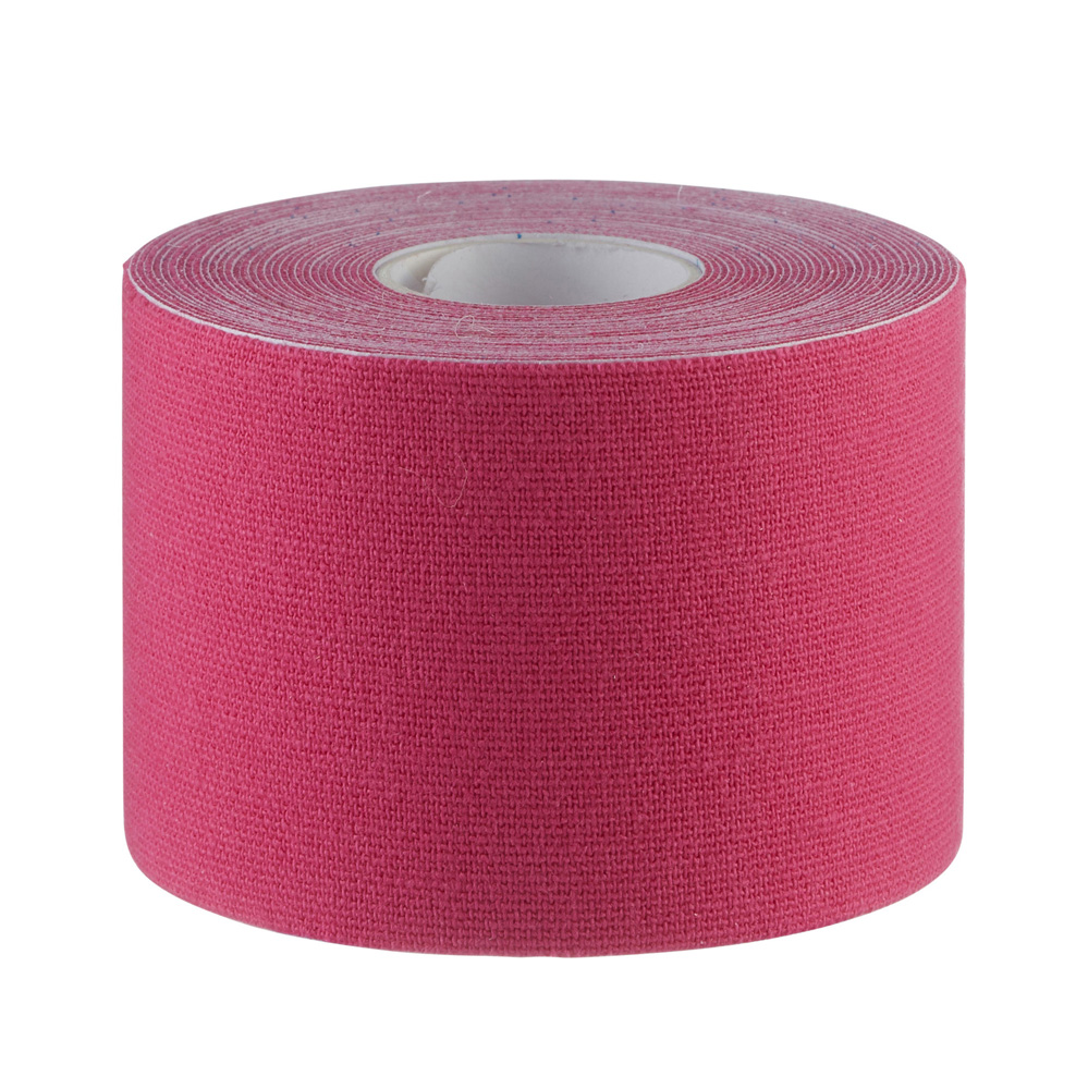 Power Kinesiology Tape, 5 cm x 5 m, 1 roll, pink