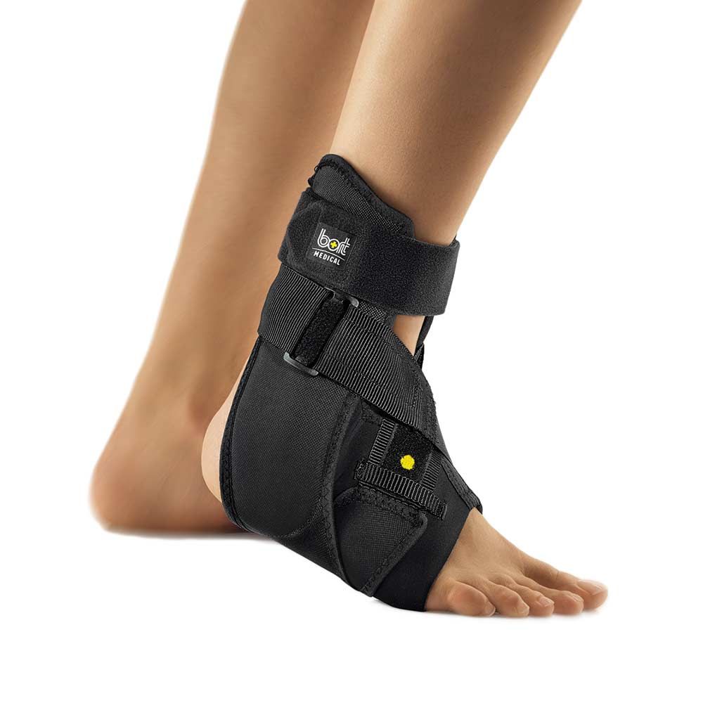 Bort TaloFX Soft Ankle Brace, black, left, S