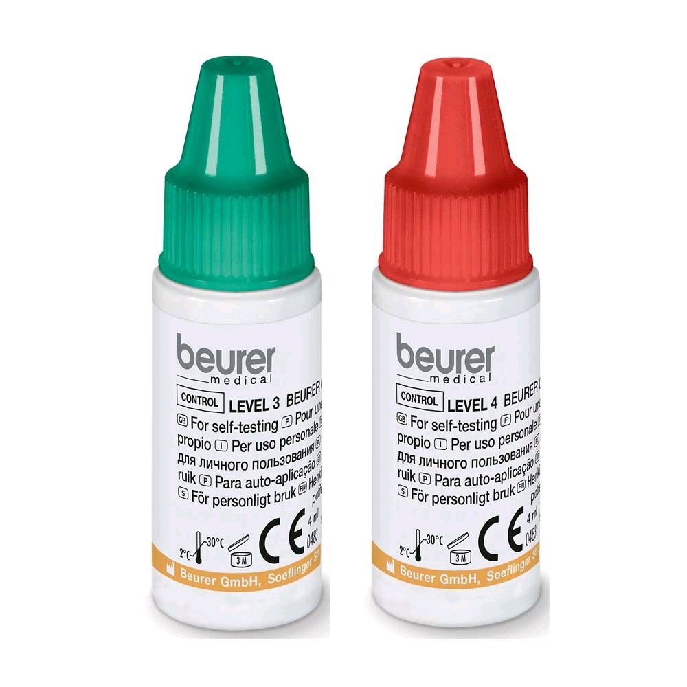 Beurer Control Solution for glucometers GL 44, 50, 2x 4 ml