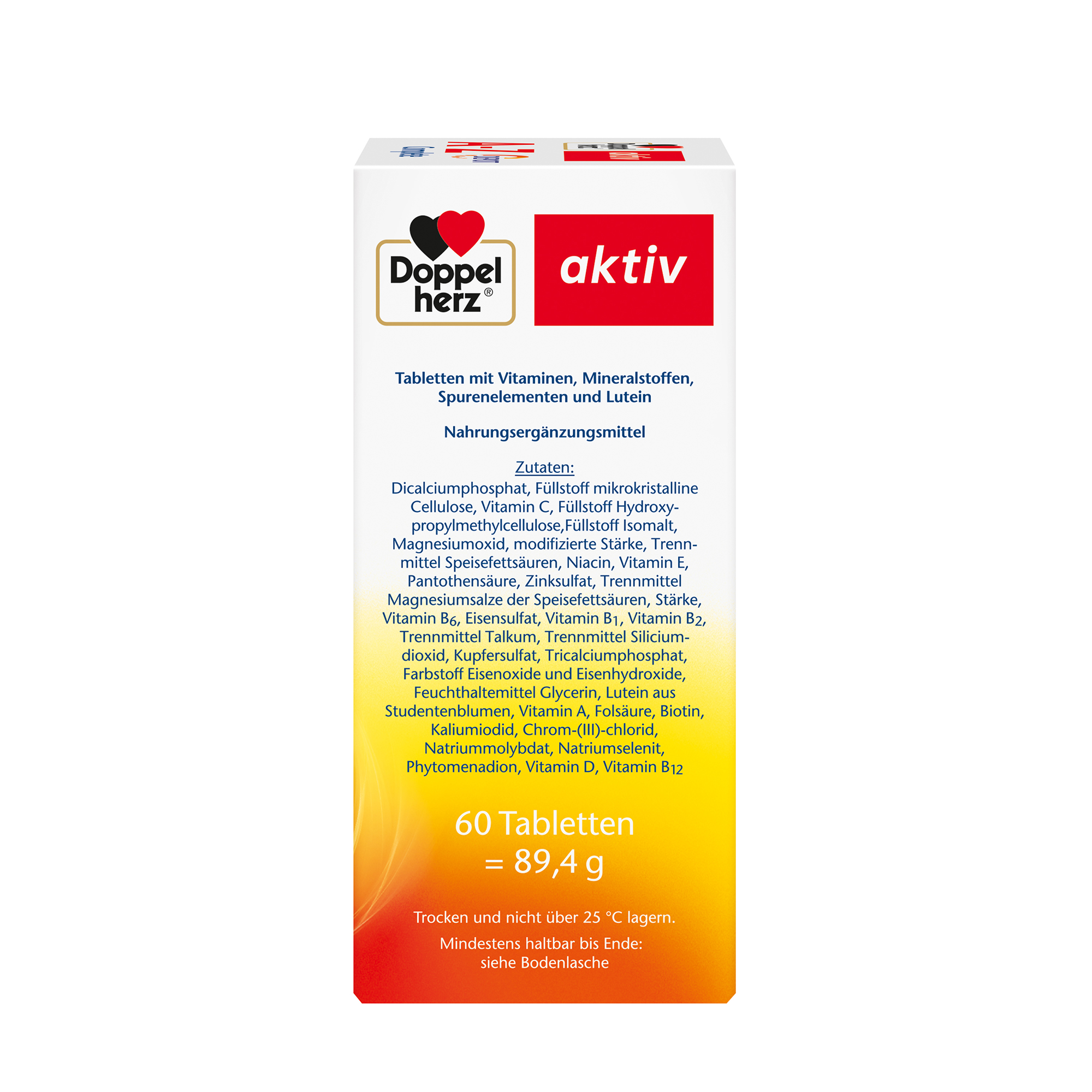 Doppelherz aktiv A-Z Depot, Long-term Vitamins, 60 Tablets