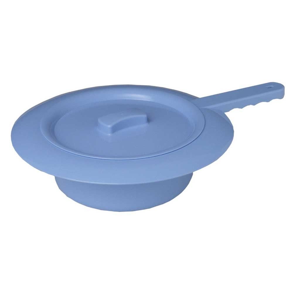 Behrend bedpans, plastic, autoclavable, cover, 31 cm, blue