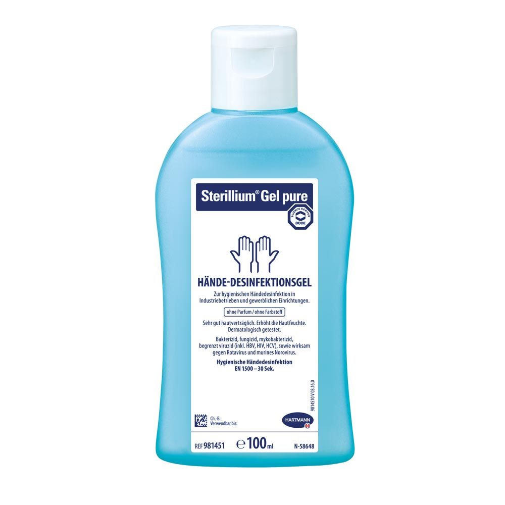 Disinfection Set, Sterillium gel pure, Bacillol AF, Nitrile fino