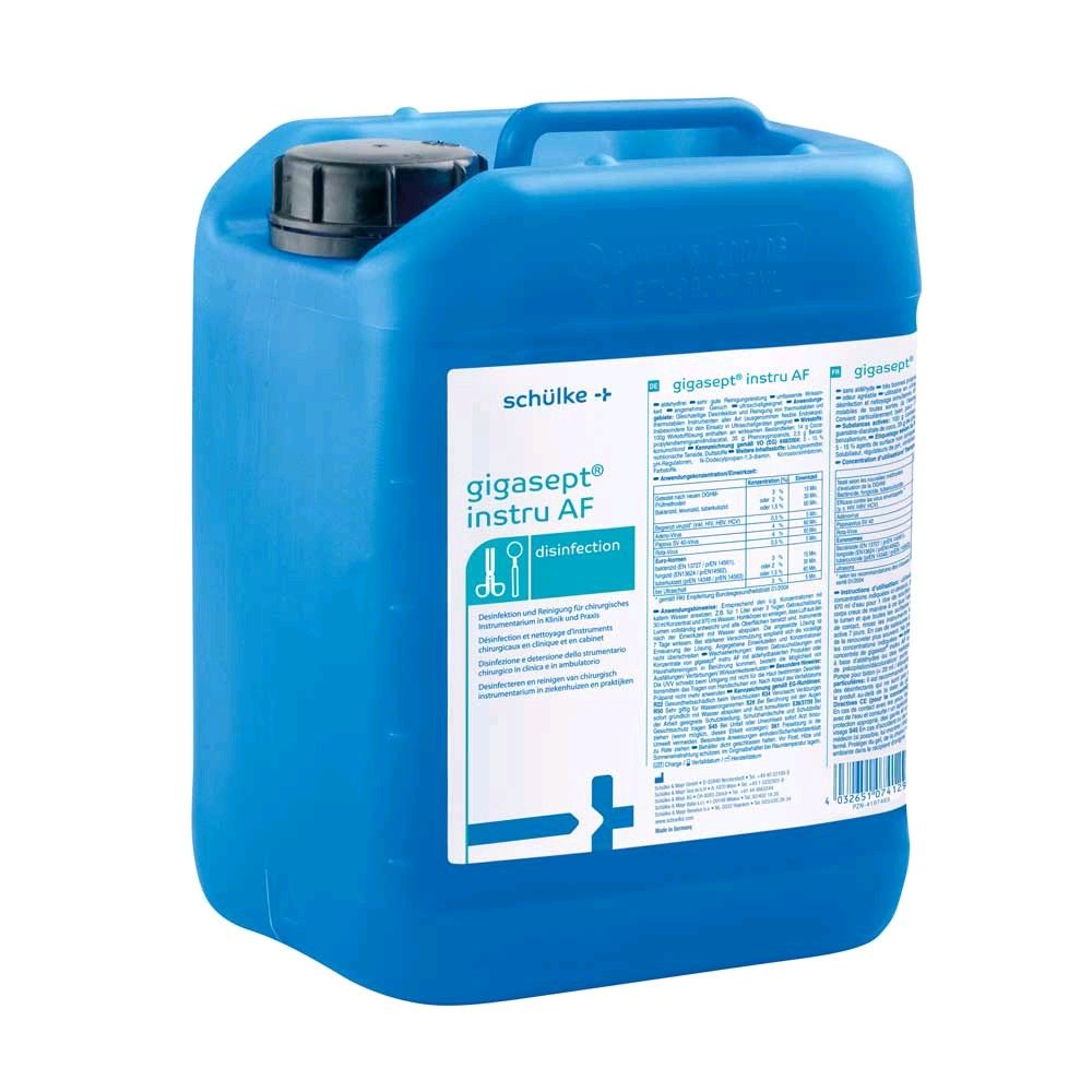 Schülke gigasept® instru AF instrument disinfection concentrate, 5 l