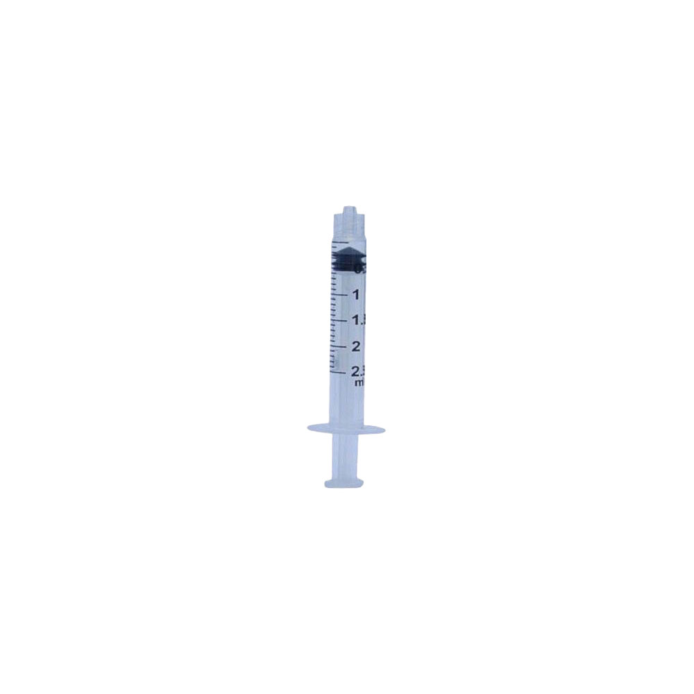 Dispomed ECOJECT PLUS, 3-part disposable syringe, 100 items, 2,5 ml