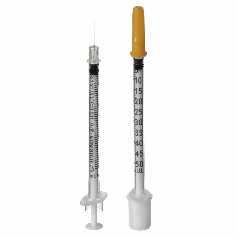 B.Braun Omnican® 50 insulin syringe U100 0,3x12mm 100pcs single