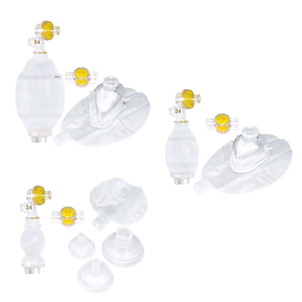 Ratiomed resuscitator with mask, incl. O2 reservoir variants / sizes