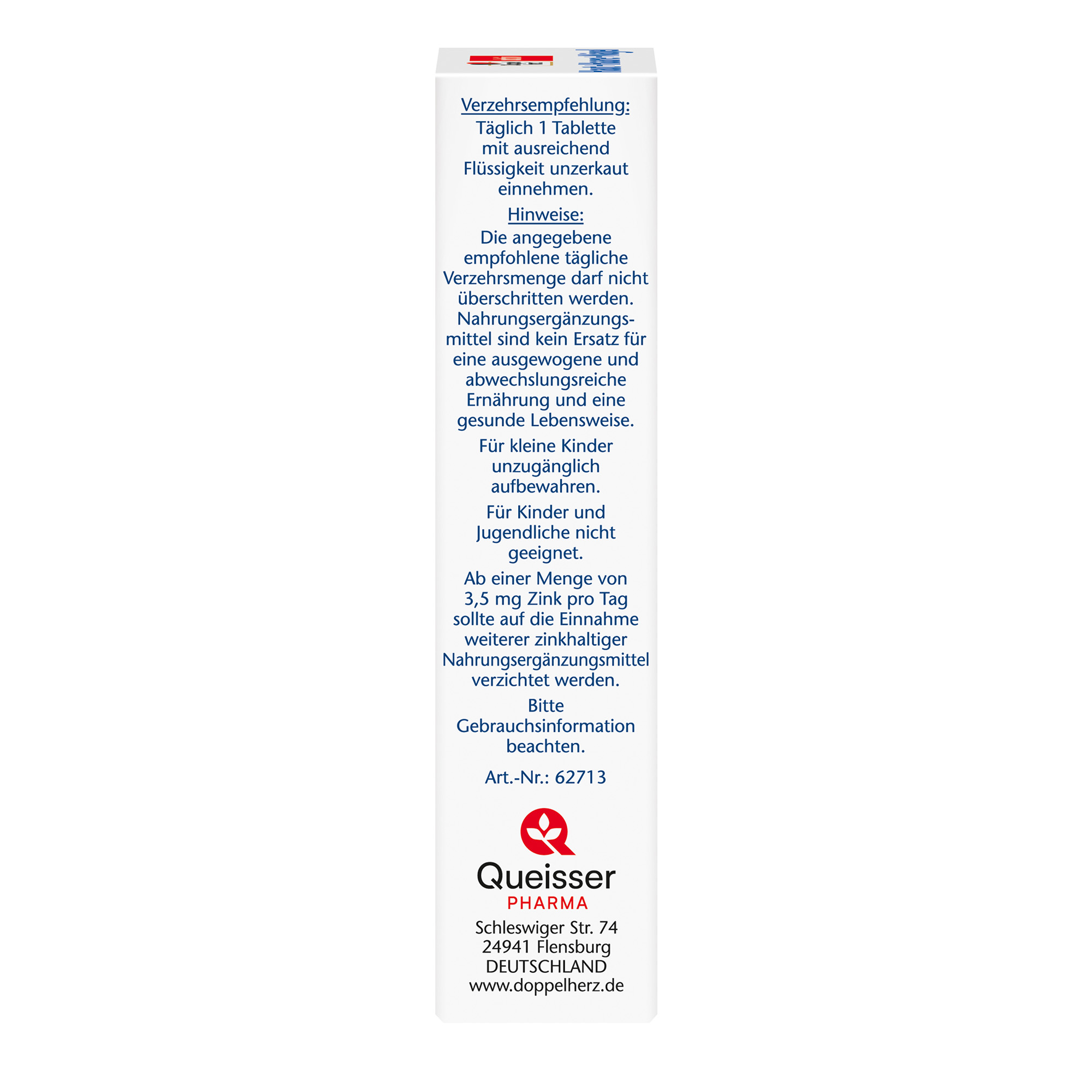 Doppelherz aktiv Skin, Hair, Nails, 30 Tablets