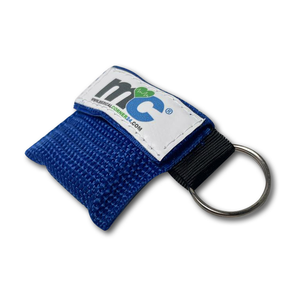 Medicalcorner24 Disposable Emergency Resuscitation Towel in Soft Case with Keychain