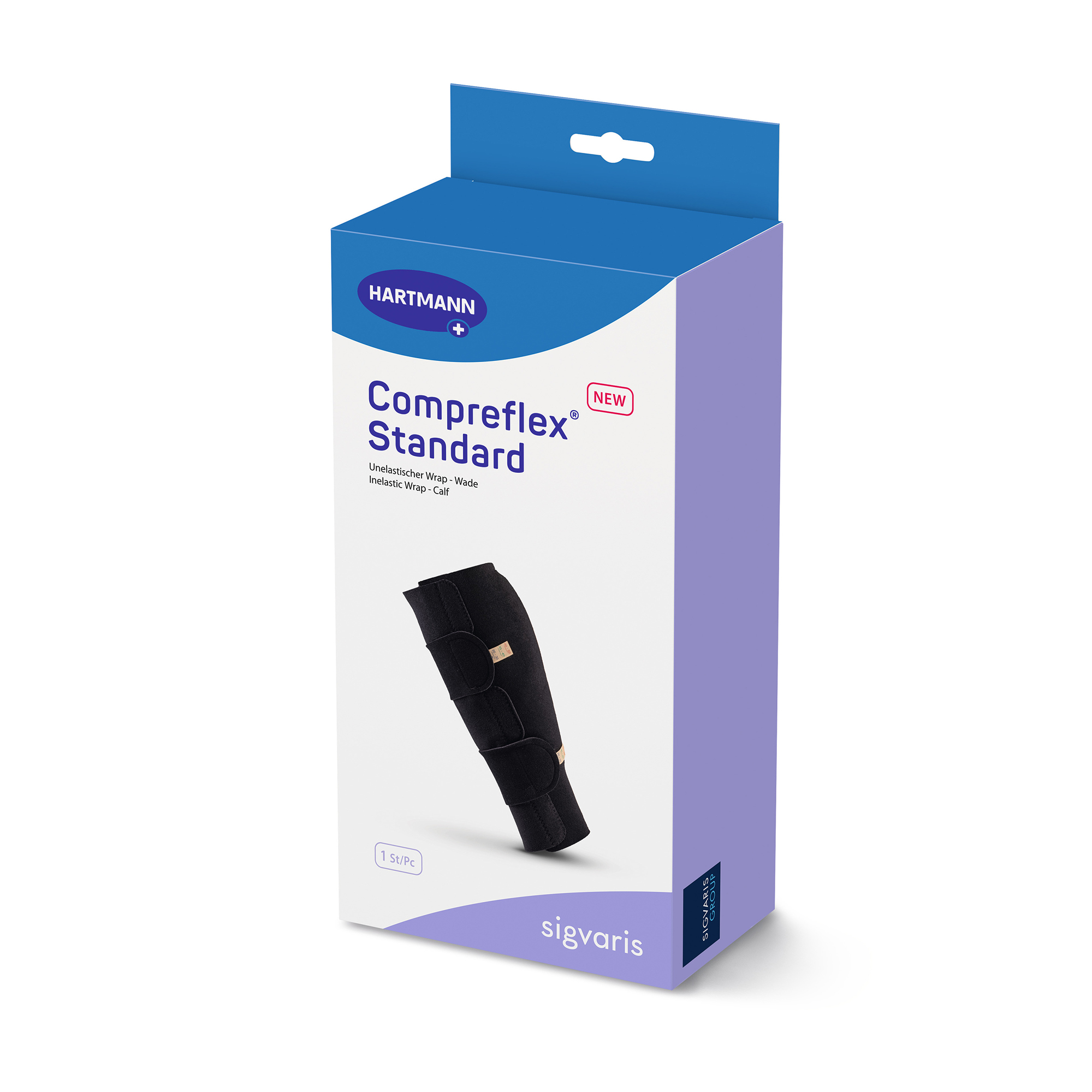 Hartmann Compreflex® Standard Calf M Regular, including understockings and Accutabs