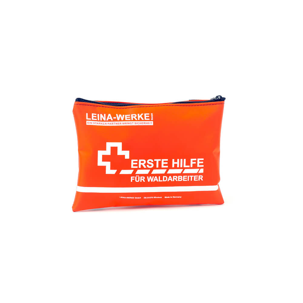 Leina-Werke first aid kit for forest workers, 15,5x3x11cm, orange