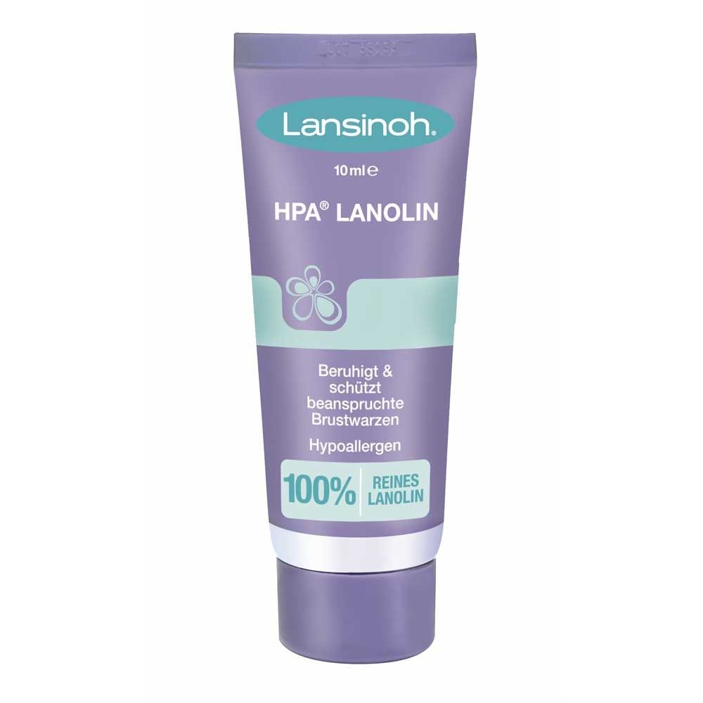 Lansinoh HPA® Lanolin, nipples ointment, BPA/BPS free, 10 ml tube