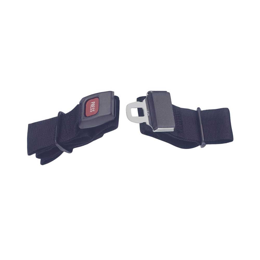 Behrend wheelchair belt, metal lock, 2-piece, 180 cm long