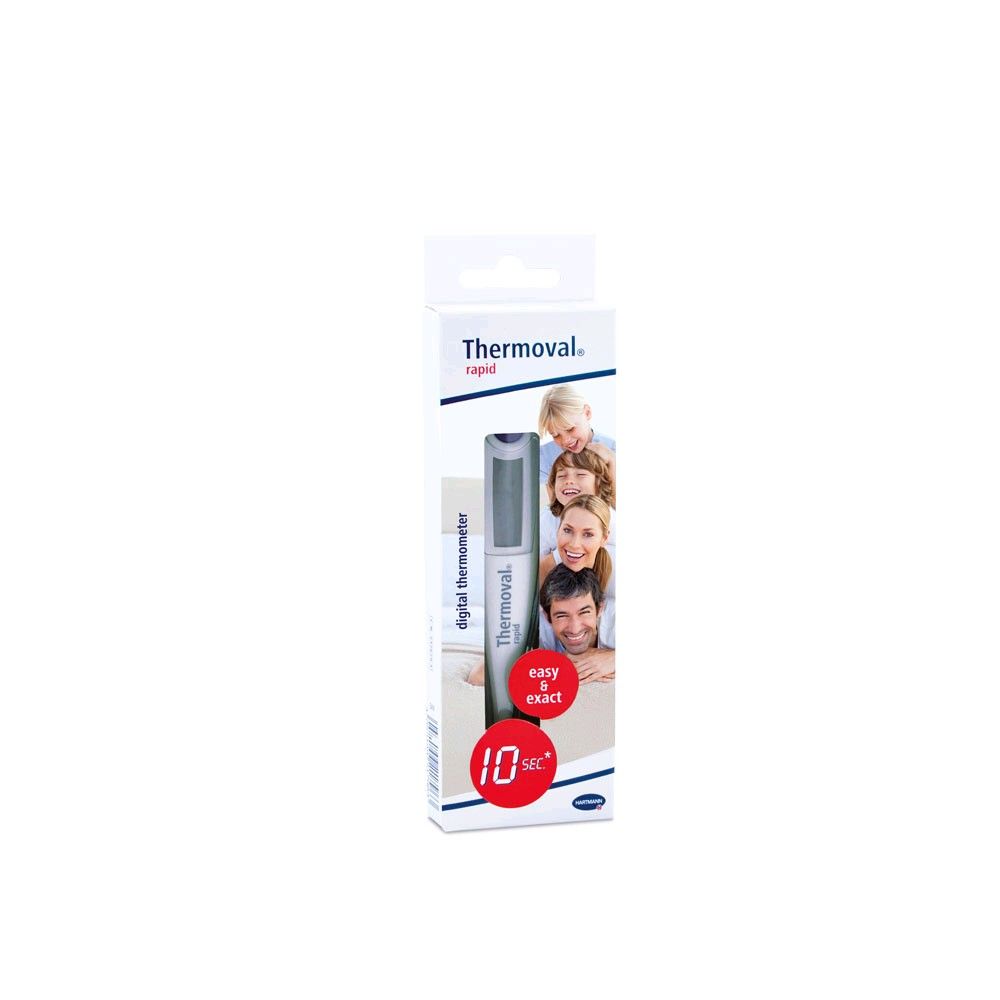 Thermoval rapid Digital thermometer, 1 pack