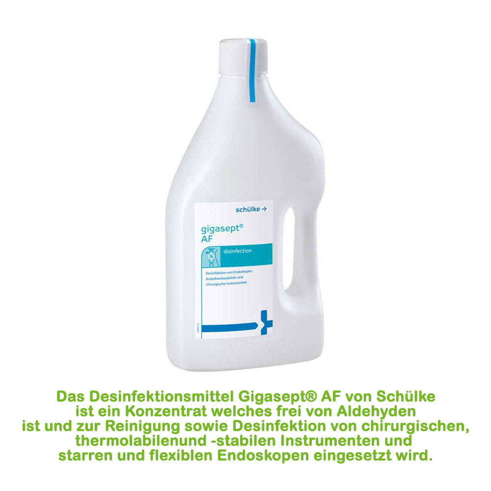 Schülke Gigasept® AF Disinfectants, Endoscopes / Instruments, 2 L