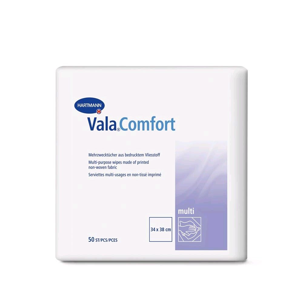 ValaComfort multi-purpose wipes, 50 pack