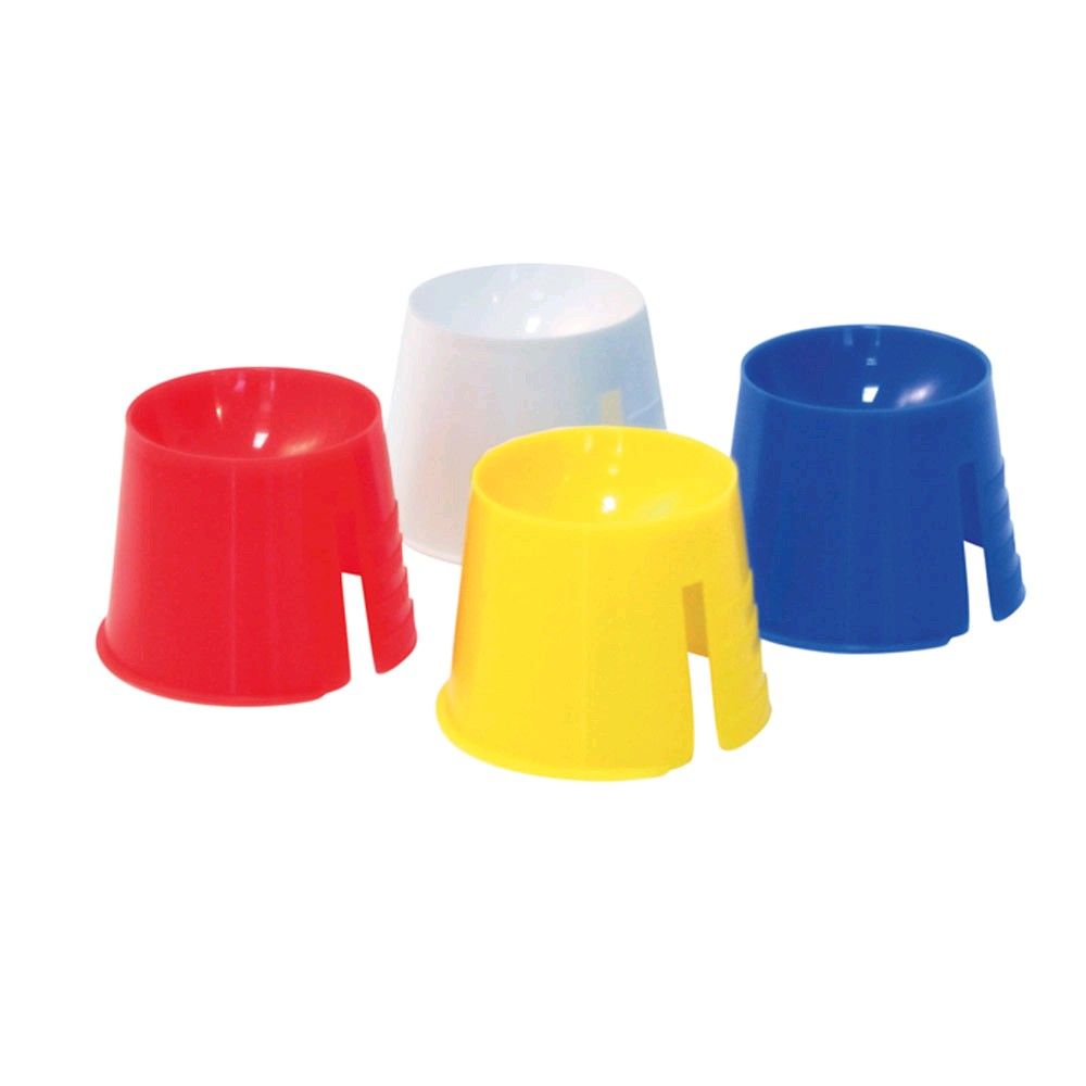 Euronda Monoart Disposable Dappen Cups, 2,5 ml, 50 items, blue