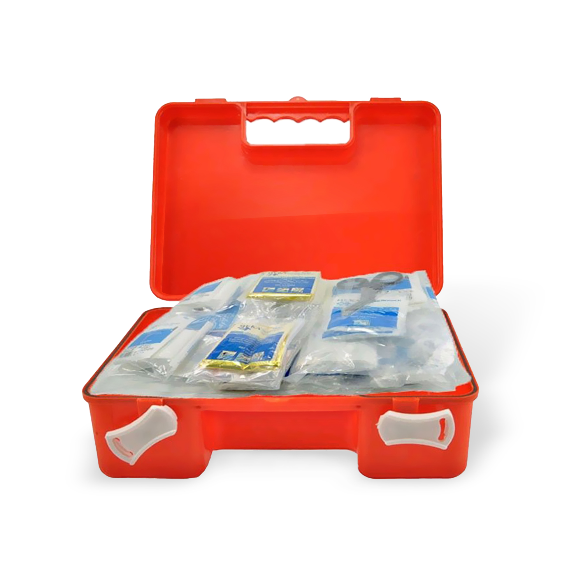 First Aid Kit, filled, small, according to DIN 13157