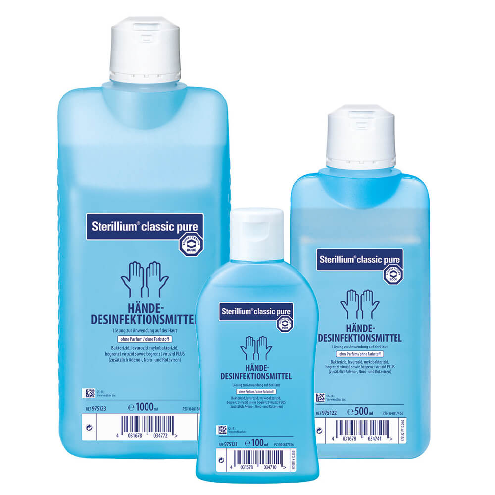 Sterillium classic pure, Hand Disinfectant by Bode