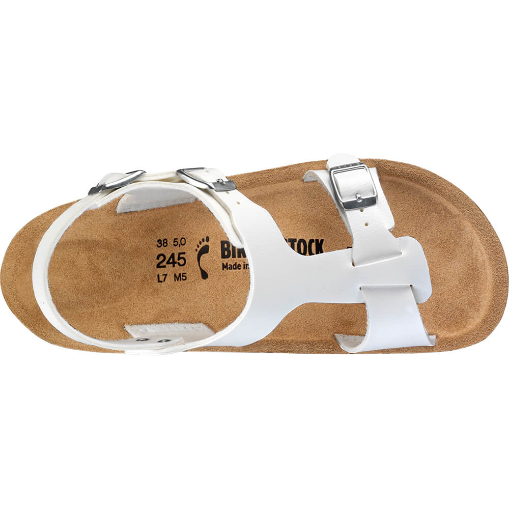 Saragossa BF, Birko-Flor, by Birkenstock, Narrow, white, size 41