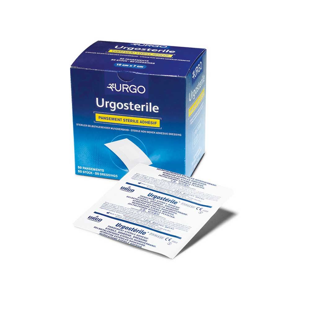 Urgo emergency bandage Urgosterile, white, sizes/pcs