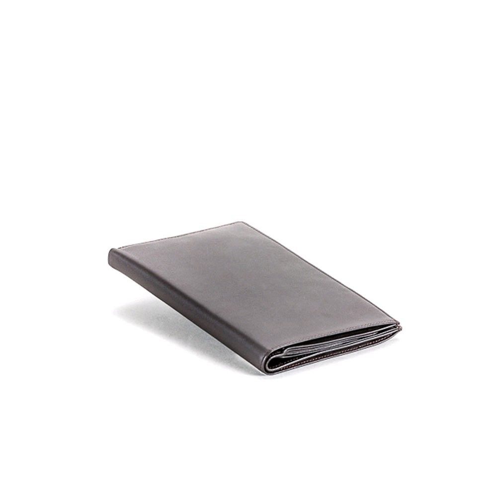 Dürasol Recipe wallet, calfskin, 12x2x19 cm, brown