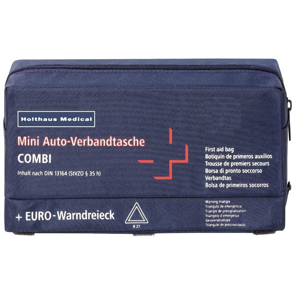 Holthaus Medical Mini COMBI First Aid Kit, Warning Triangle, 13164