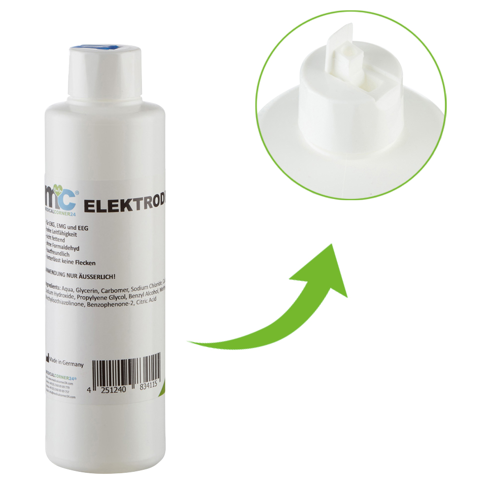 Electrode Gel for ECG, EMG and EEG, 250 ml bottle