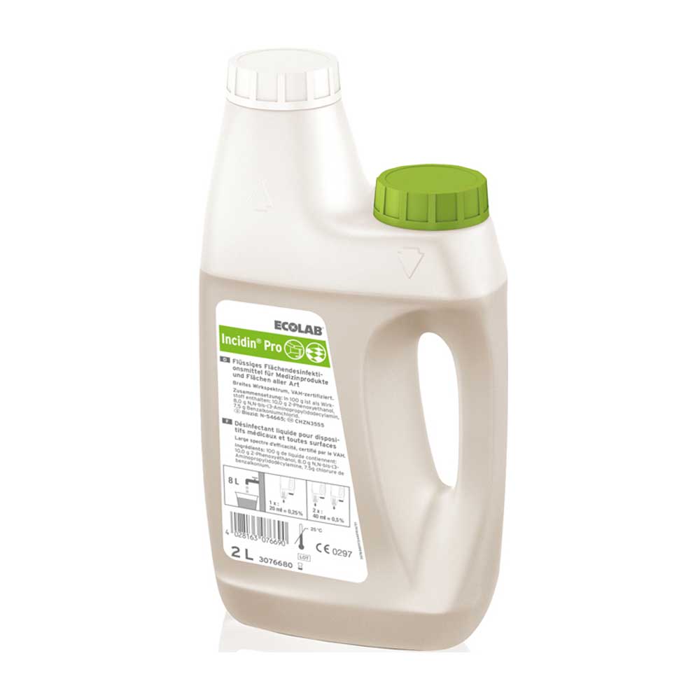 Ecolab Surface Disinfectant Incidin Pro, 2 liter