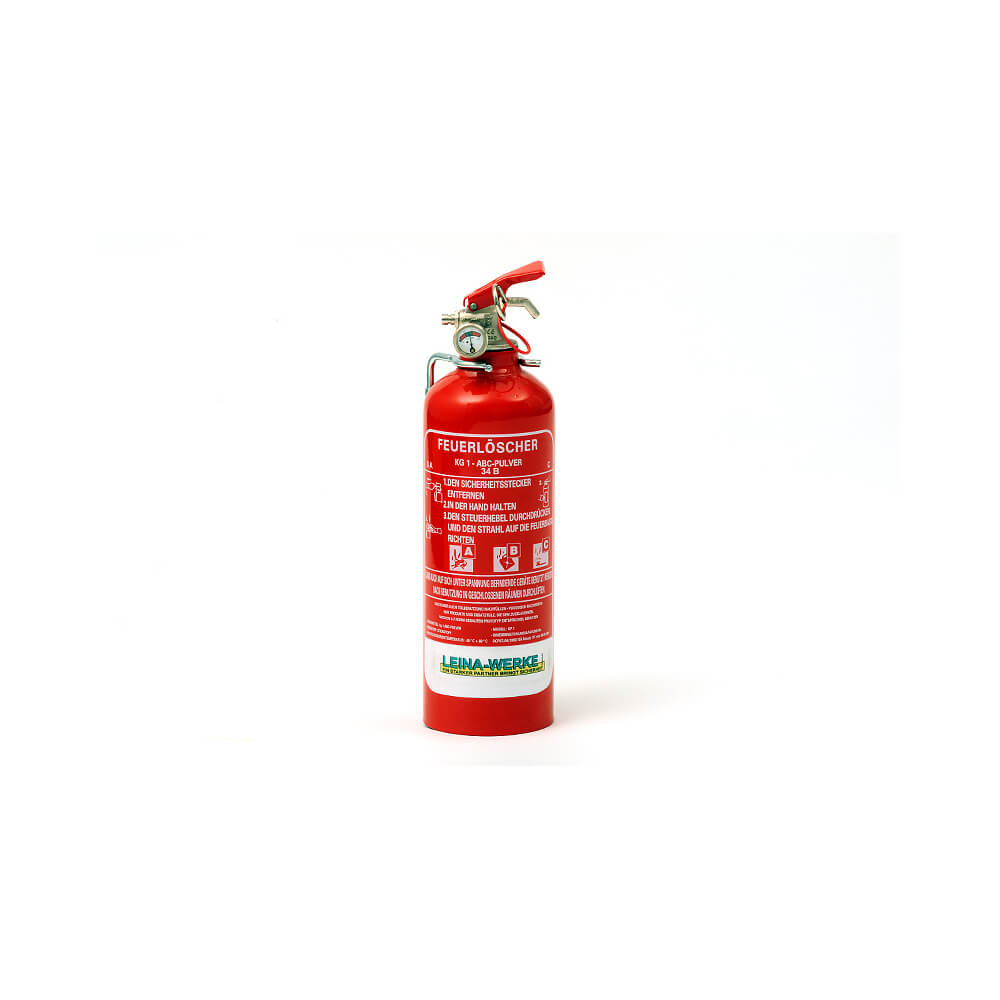 Leina-Werke fire extinguishers, according to EN-3, in carton