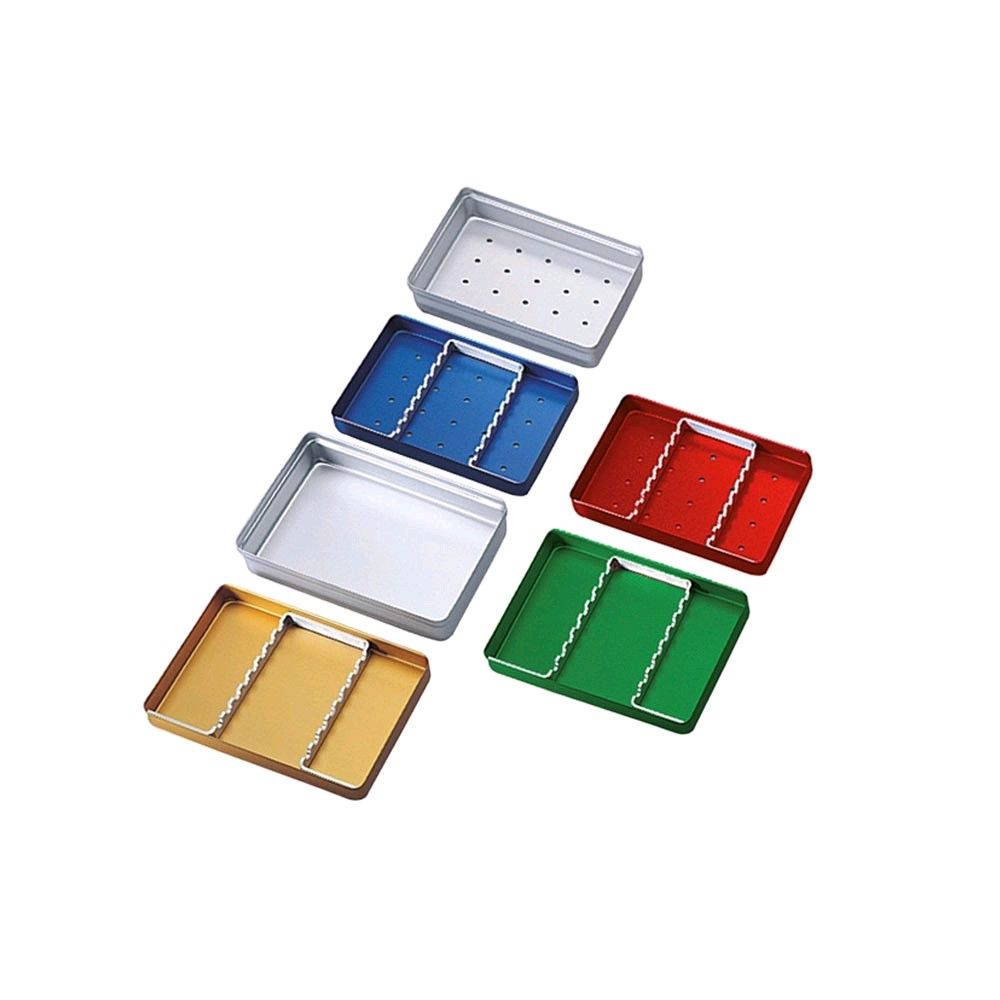 Euronda Mini-tray Aluminium Cover, perforated or unperforated, silver