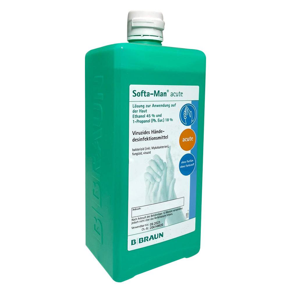 B.Braun hand disinfectant Softa-Man® acute, virucidal, 1000ml