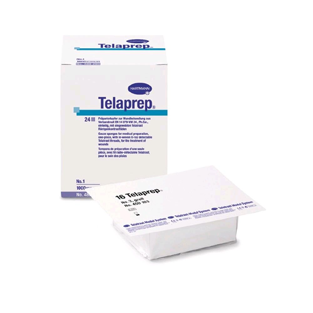 Telaprep® dissection of Hartmann, swab, 1000 pack