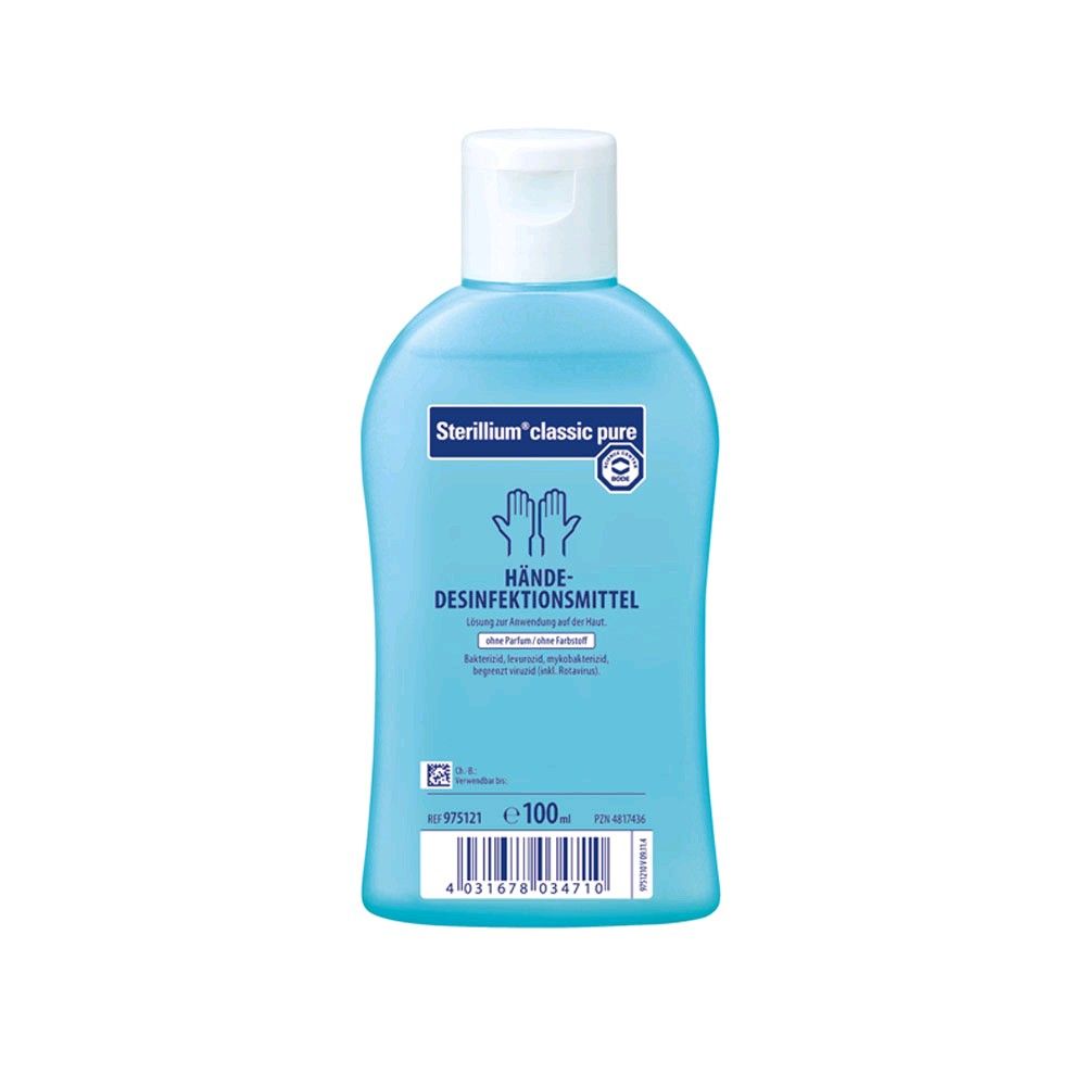 Sterillium classic pure, Hand Disinfectant by Bode, 100 ml