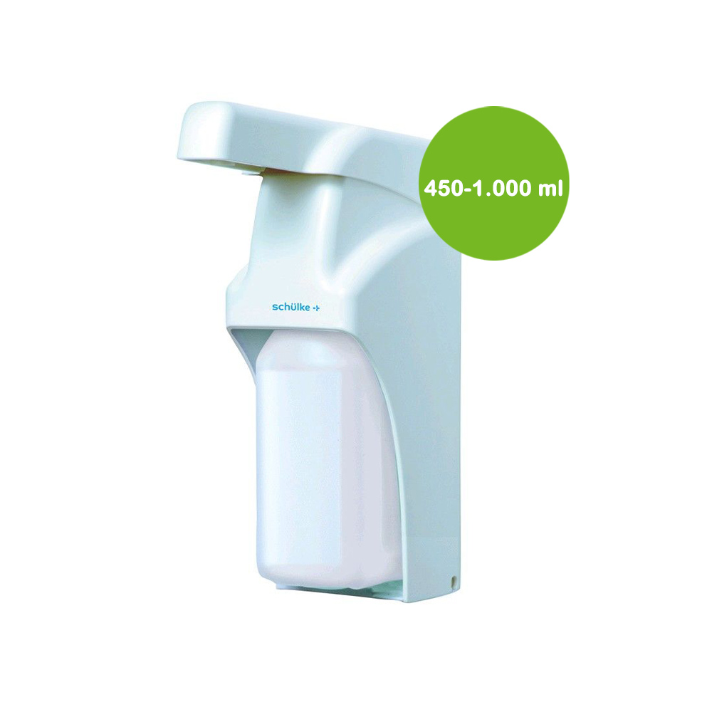 Schülke sm2 universal disinfectant dispensers, 450-1000 ml, white