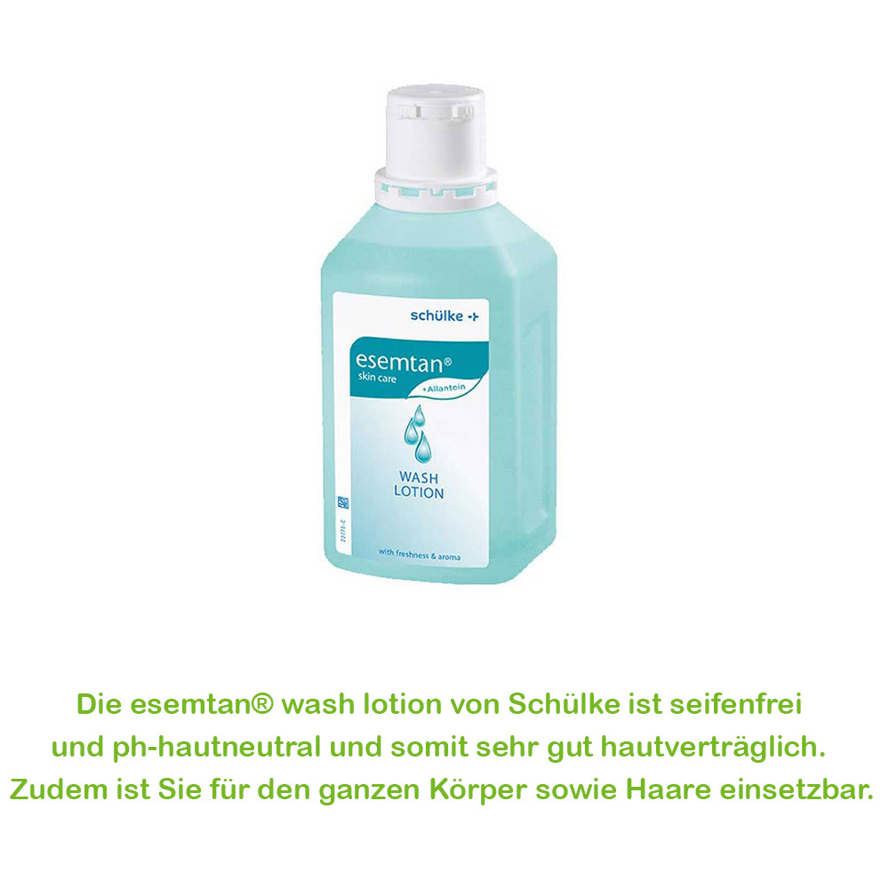 Schülke esemtan® wash lotion, allantoin, soap-free pH neutral, 500 ml