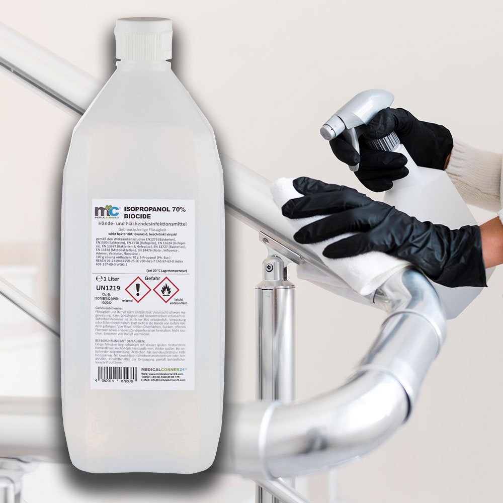 MC24® Hand And Surface Disinfection Biocide, With Spray Head, 1 L